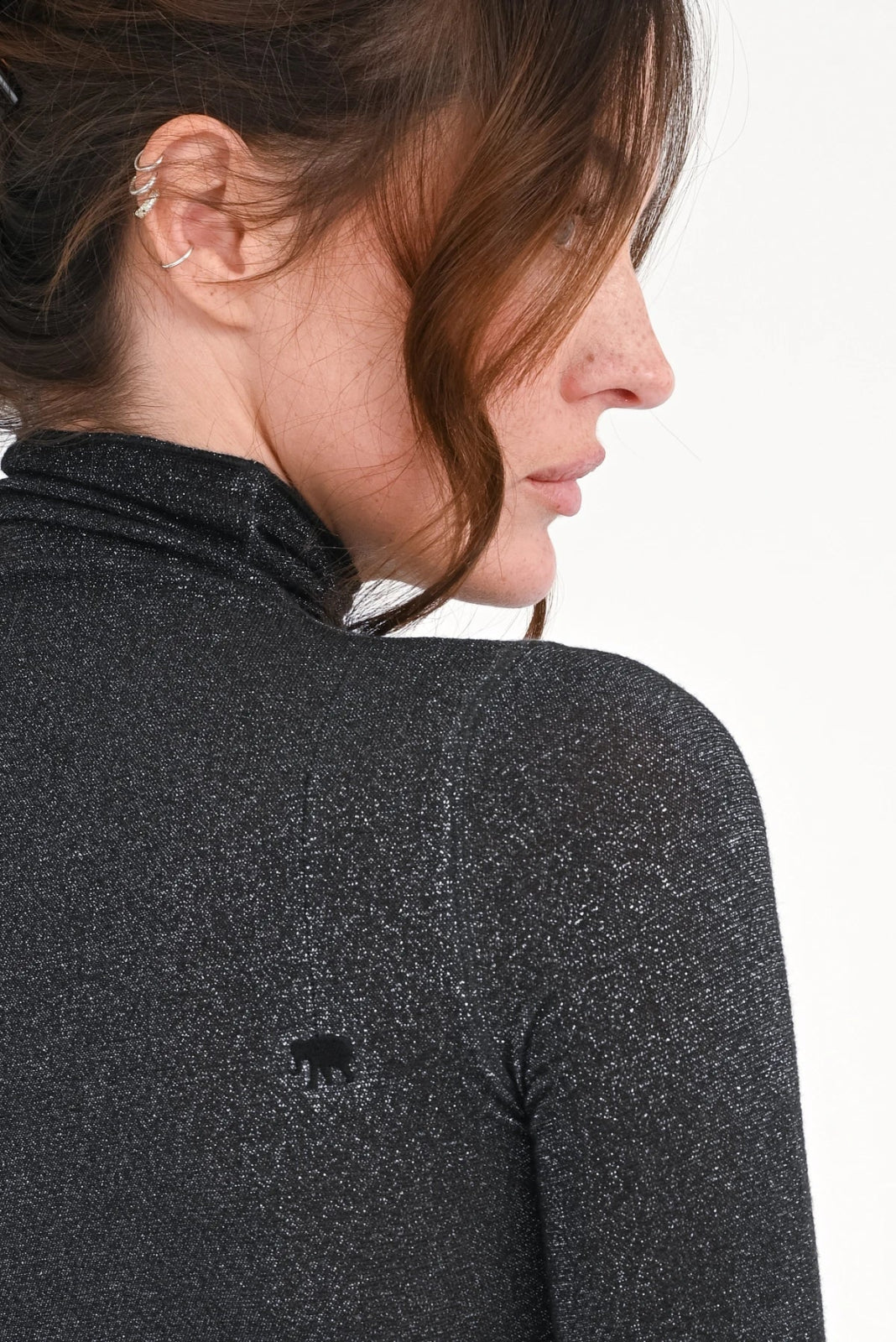 Langarmshirt mit Rollkragen Glitter Agena - Love Joy Victory