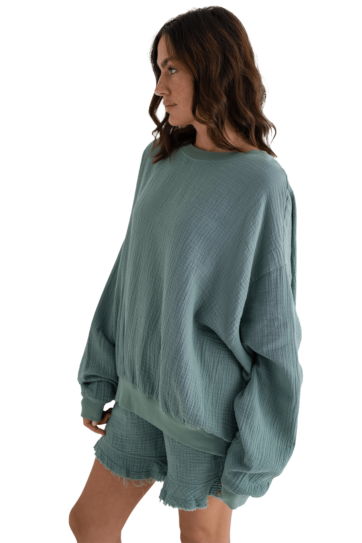 Musselin Sweatshirt Colima - Love Joy Victory