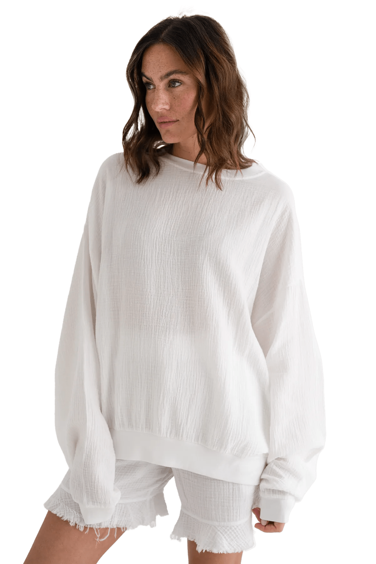 Musselin Sweatshirt Colima - Love Joy Victory