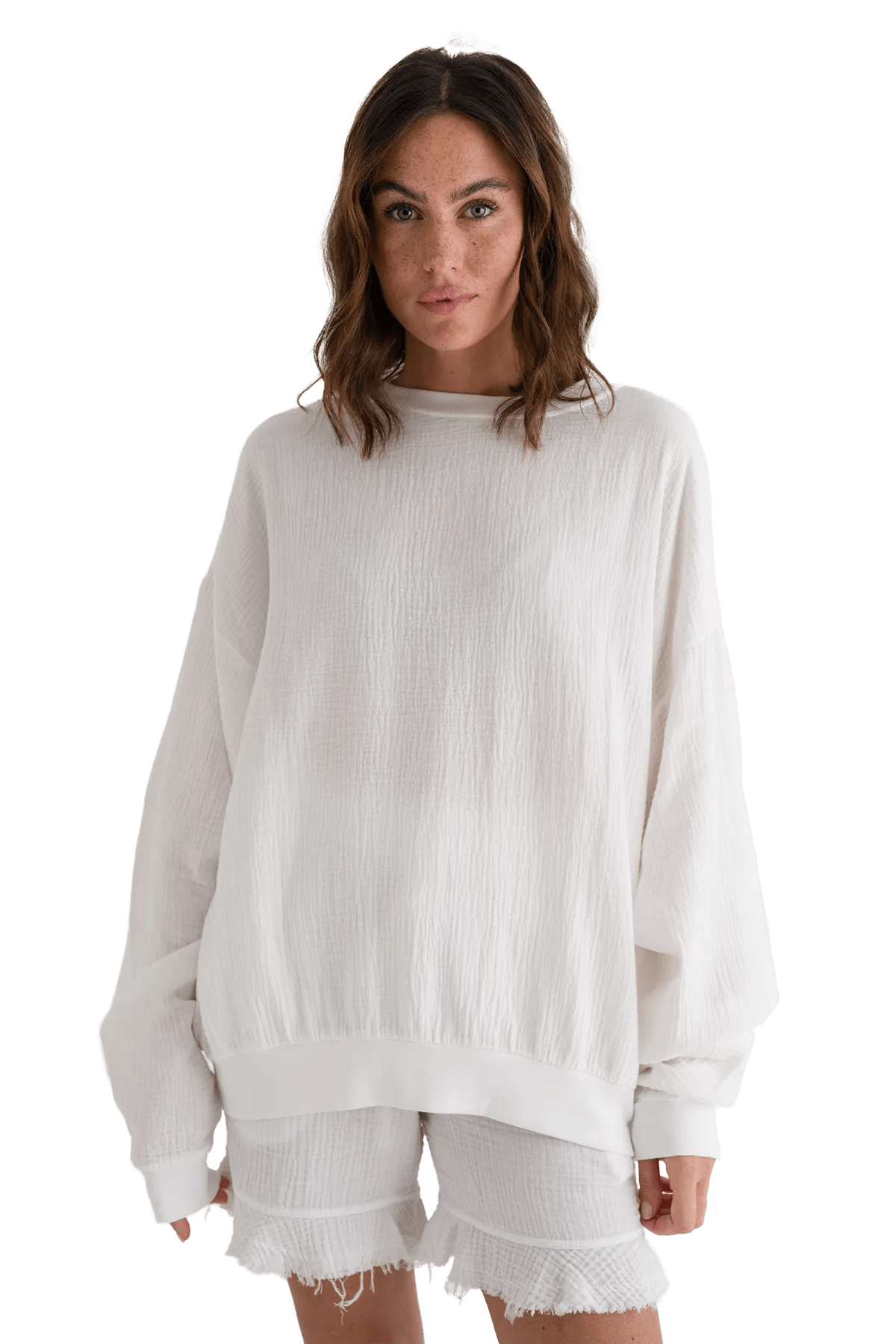 Musselin Sweatshirt Colima - Love Joy Victory