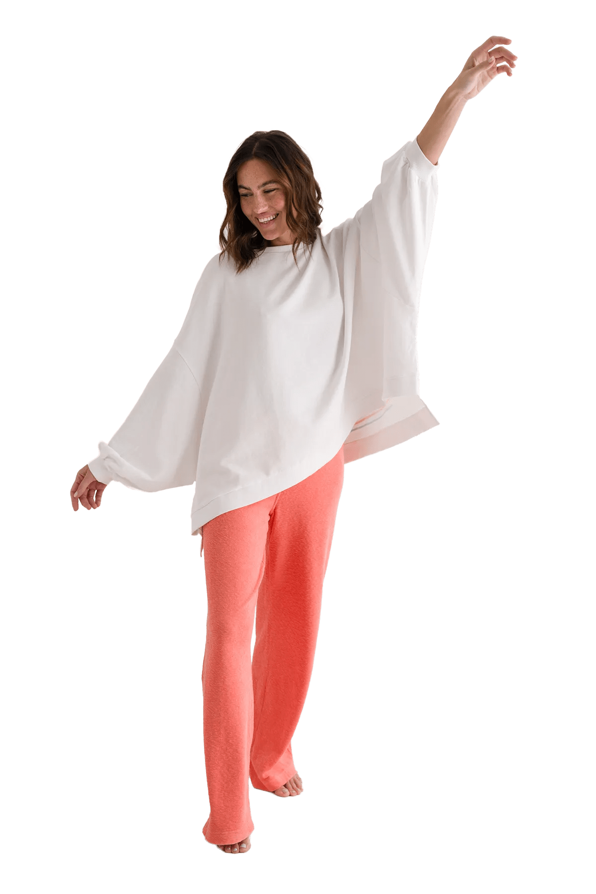 Oversize Sweatshirt Izar Print - Love Joy Victory