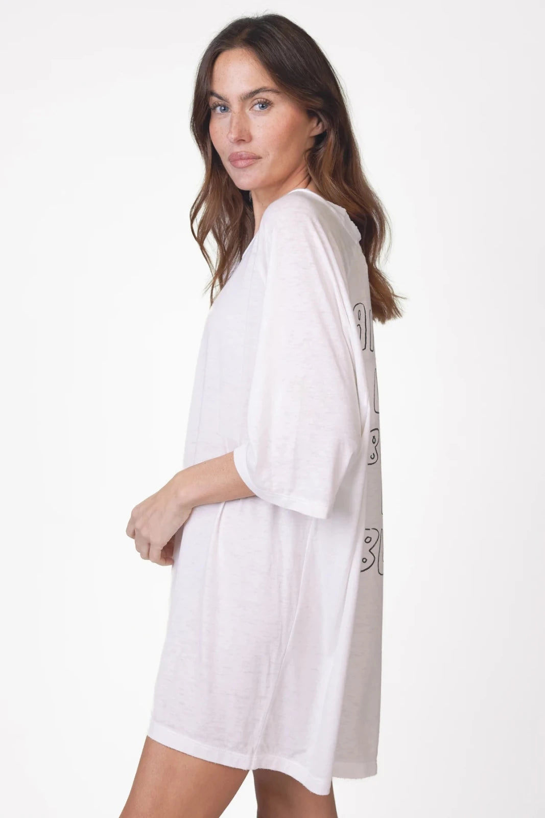 Oversize T-Shirt mit Rückenprint Geilo - Love Joy Victory