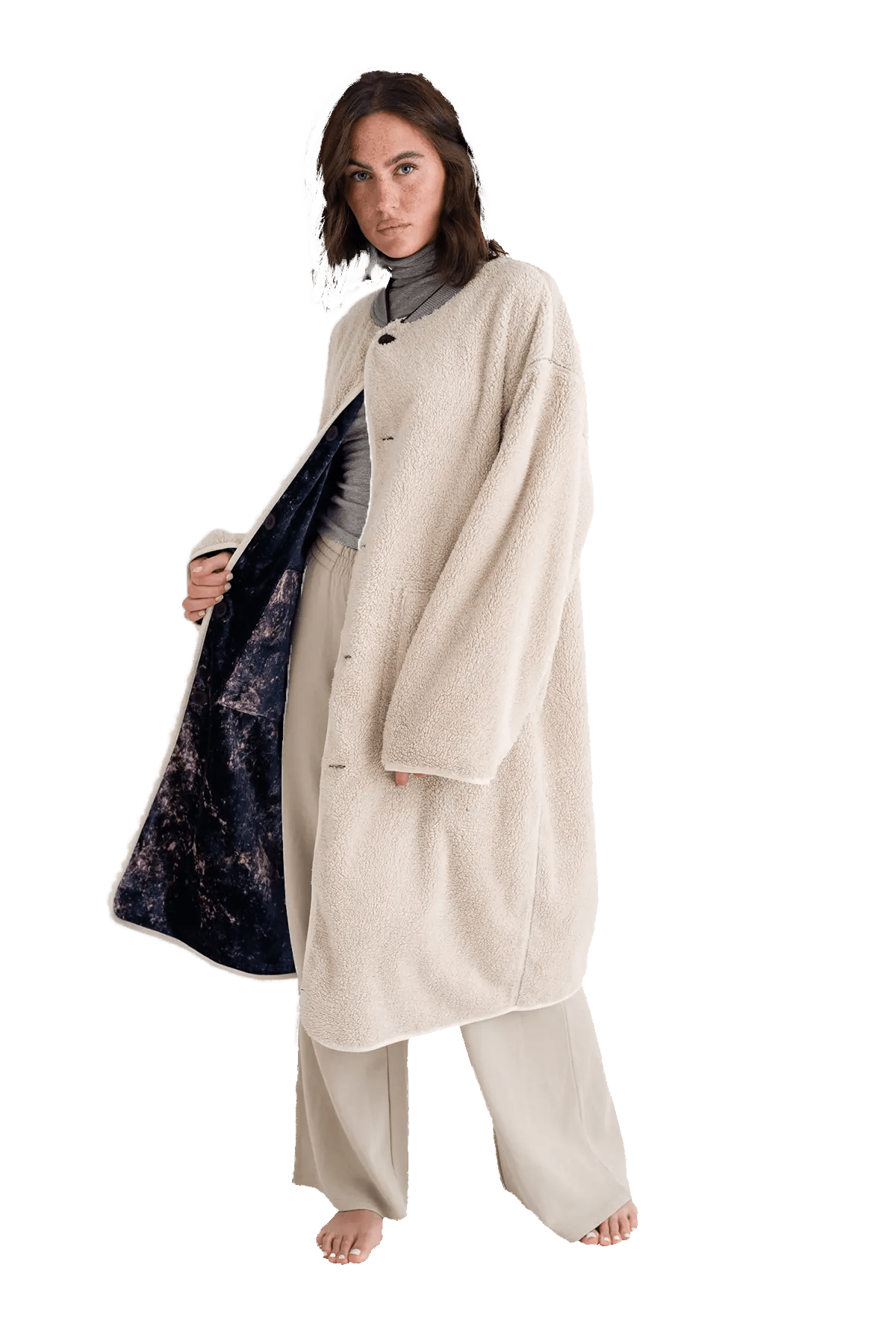 Oversize Wendemantel Elsa - Love Joy Victory