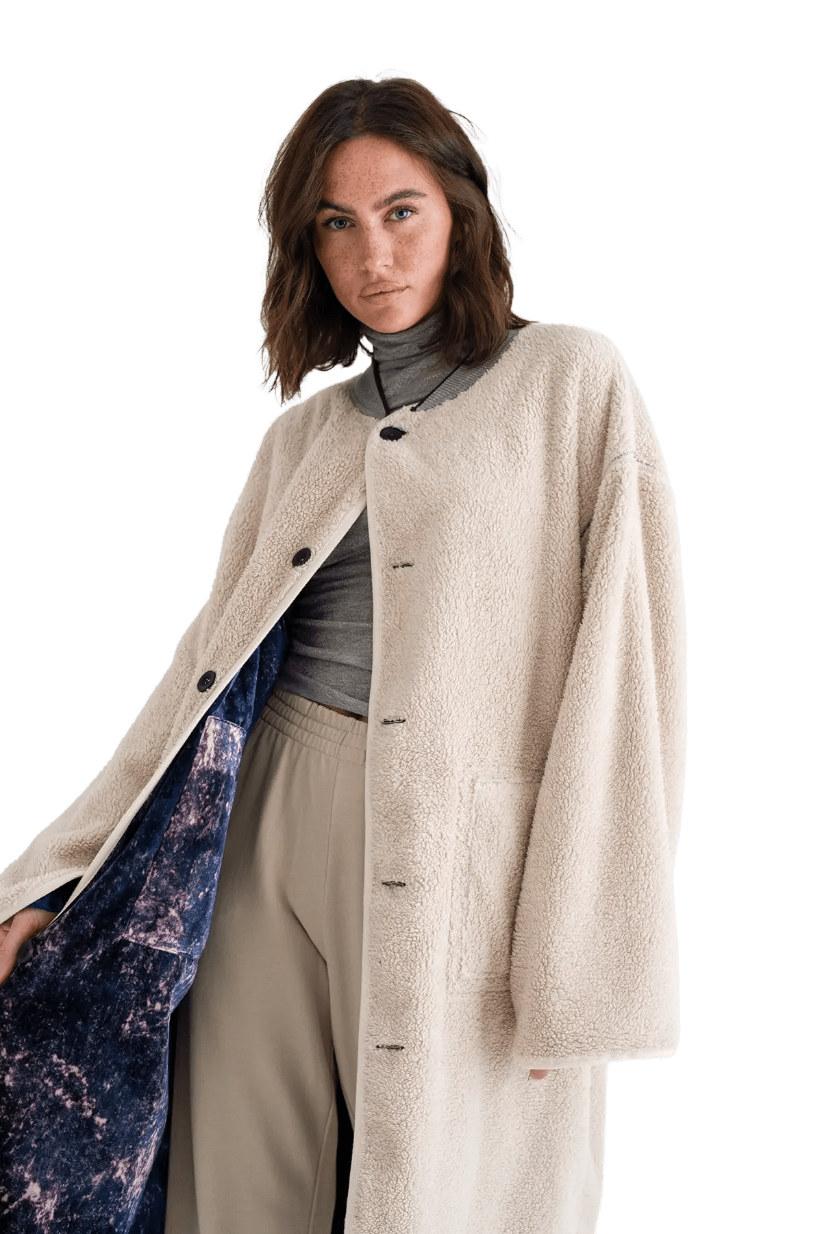 Oversize Wendemantel Elsa - Love Joy Victory