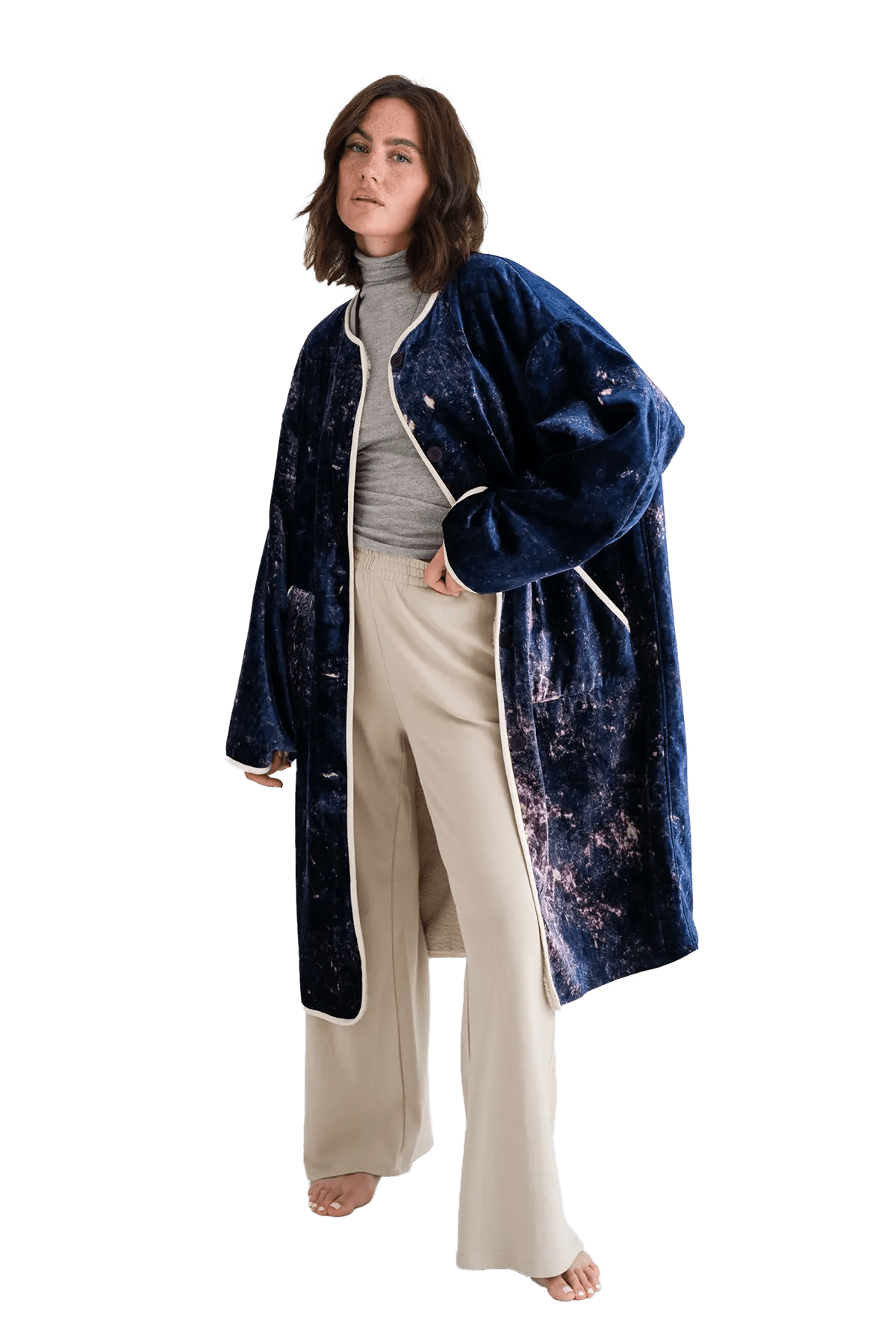Oversize Wendemantel Elsa - Love Joy Victory
