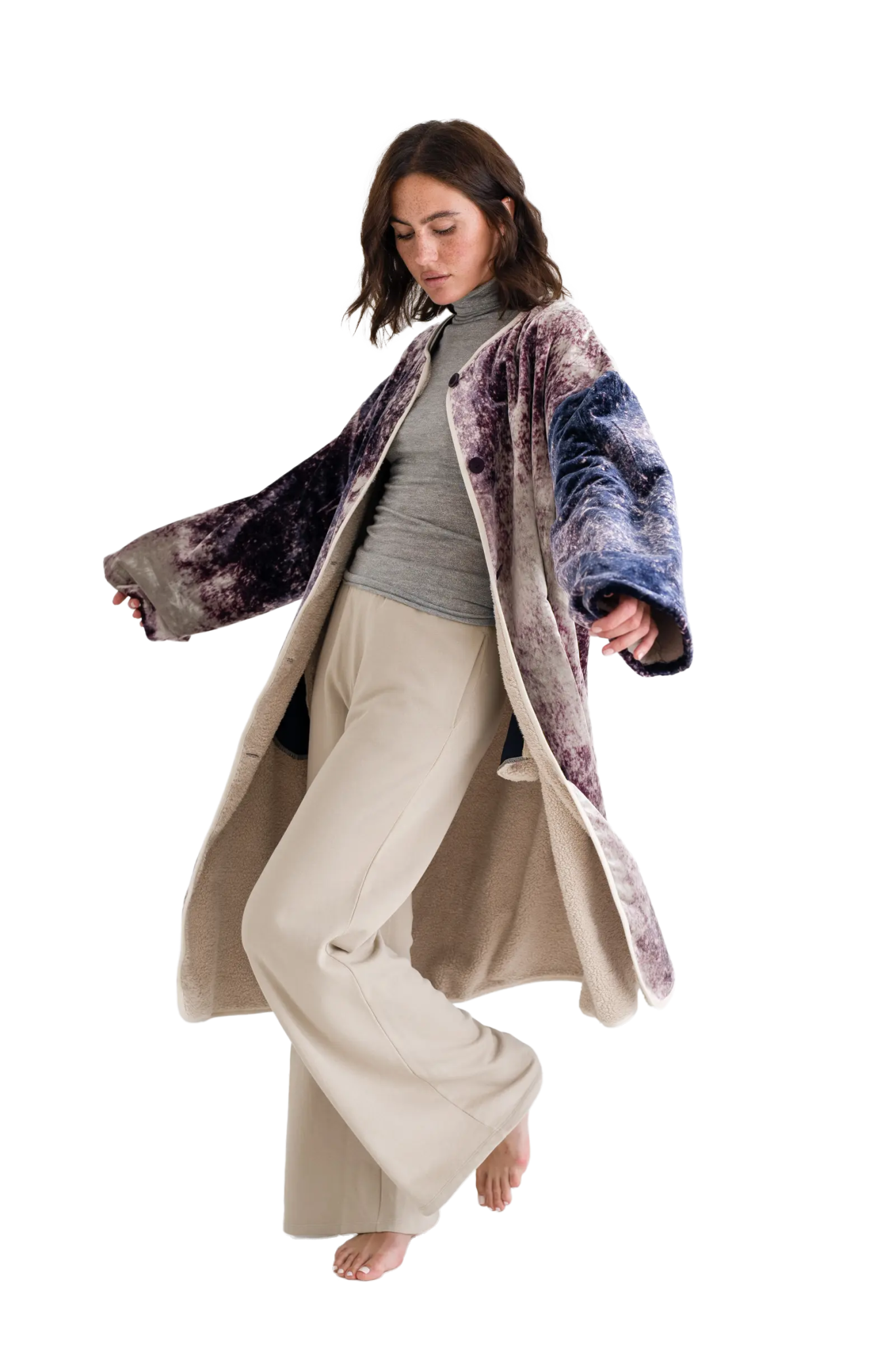 Oversize Wendemantel Elsa - Love Joy Victory
