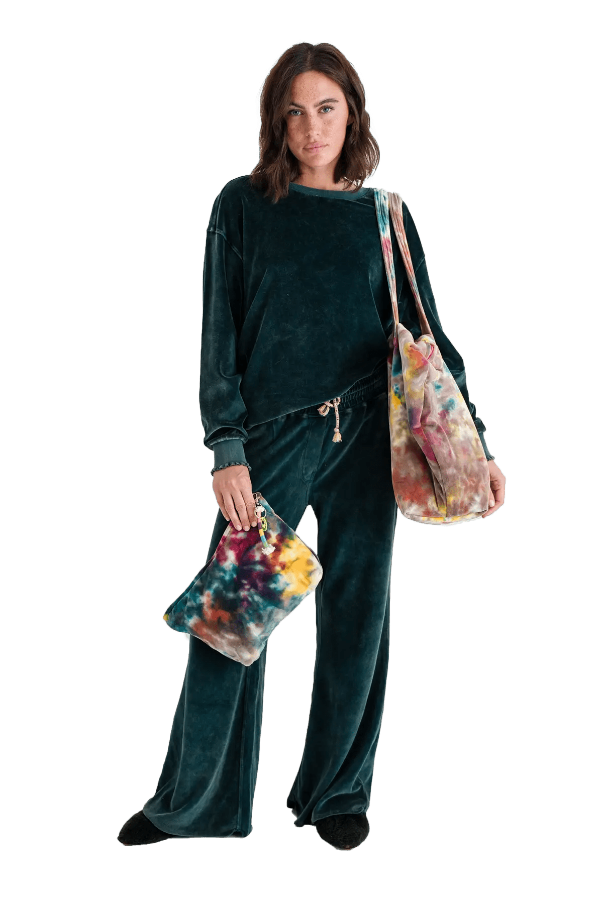 Pouch Tasche Batik Luce