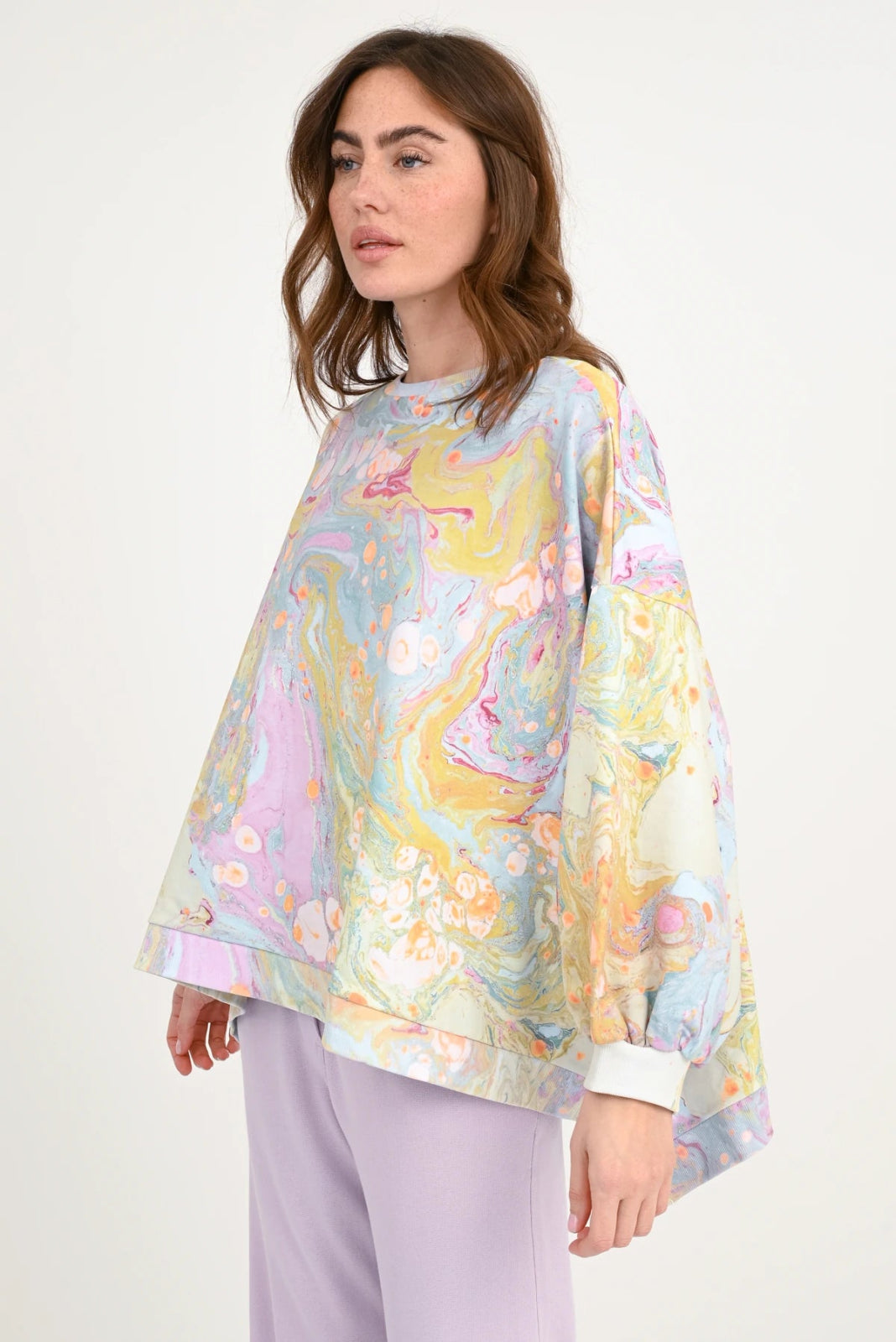 Print Sweatshirt Izar - Love Joy Victory