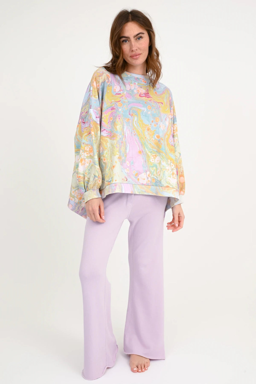 Print Sweatshirt Izar - Love Joy Victory