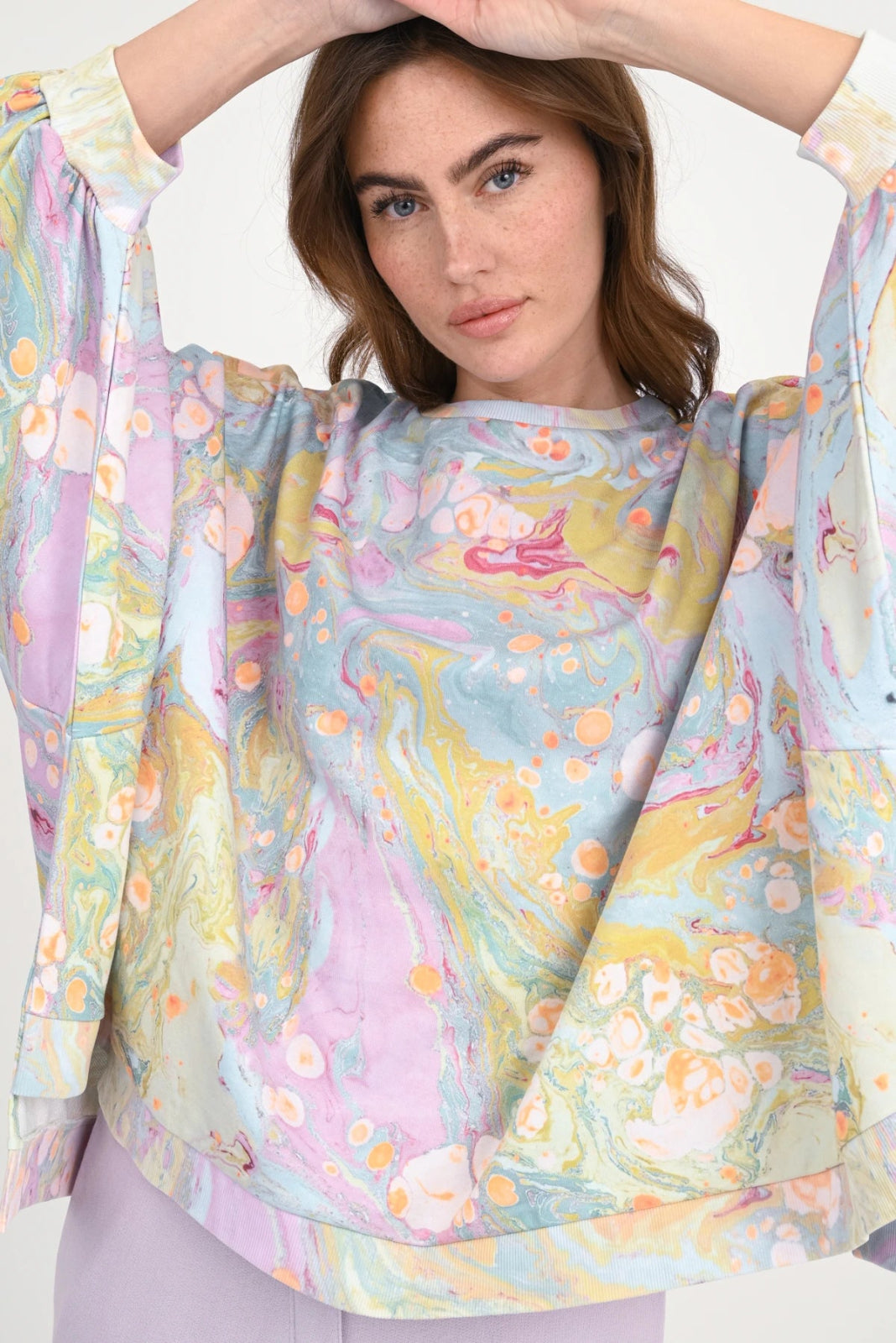 Print Sweatshirt Izar - Love Joy Victory