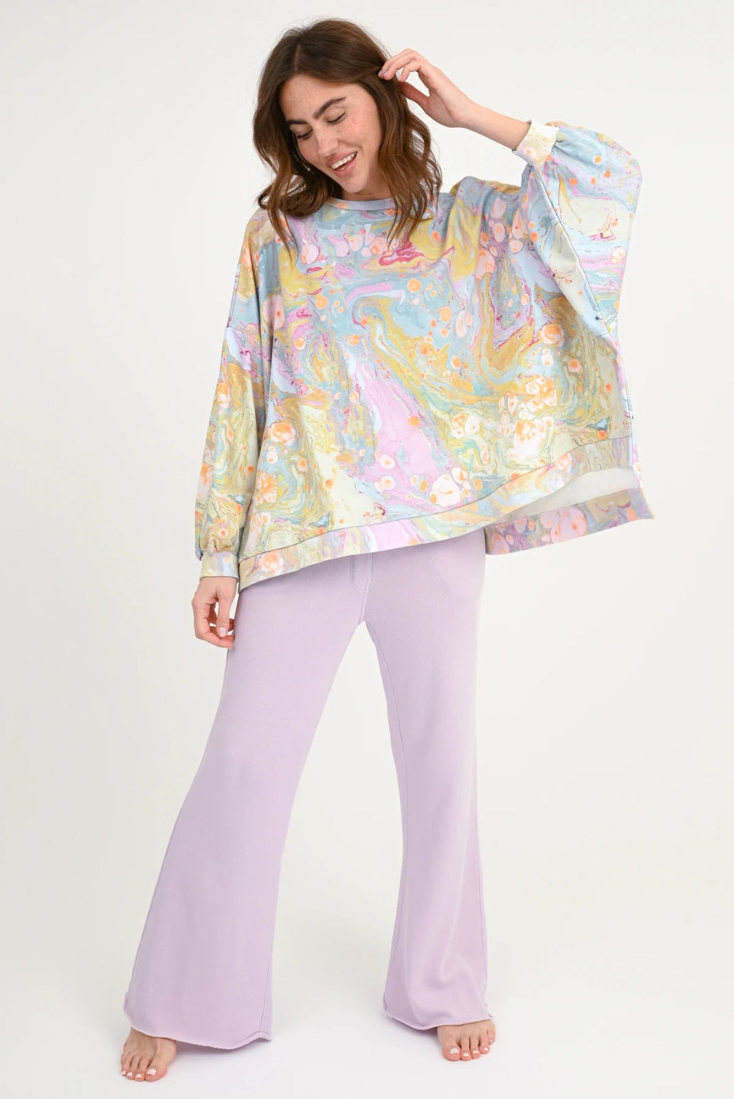 Print Sweatshirt Izar - Love Joy Victory