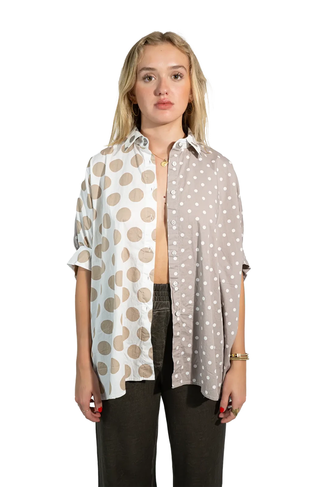 Re - Birth Bluse Dots - Love Joy Victory