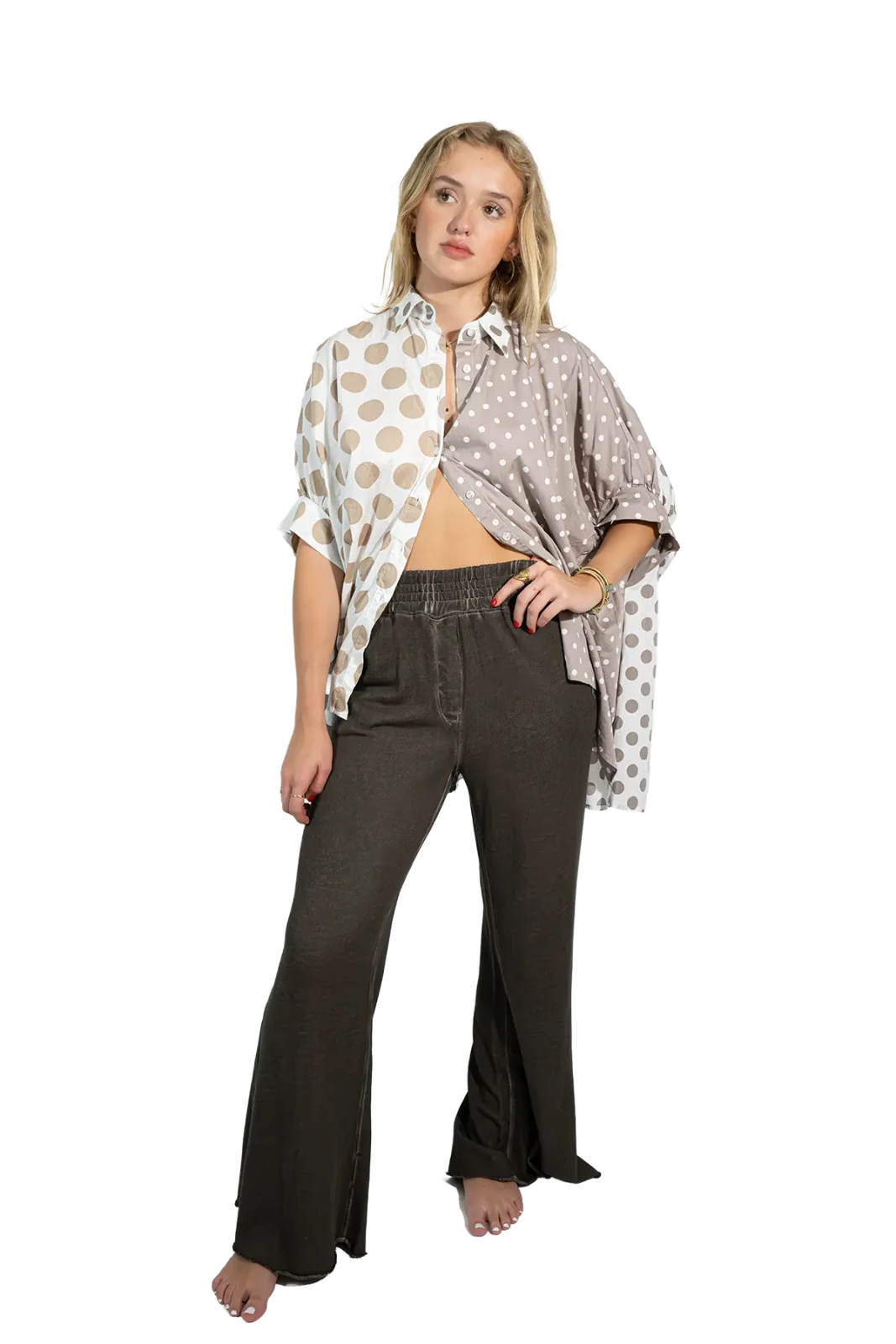 Re - Birth Bluse Dots - Love Joy Victory