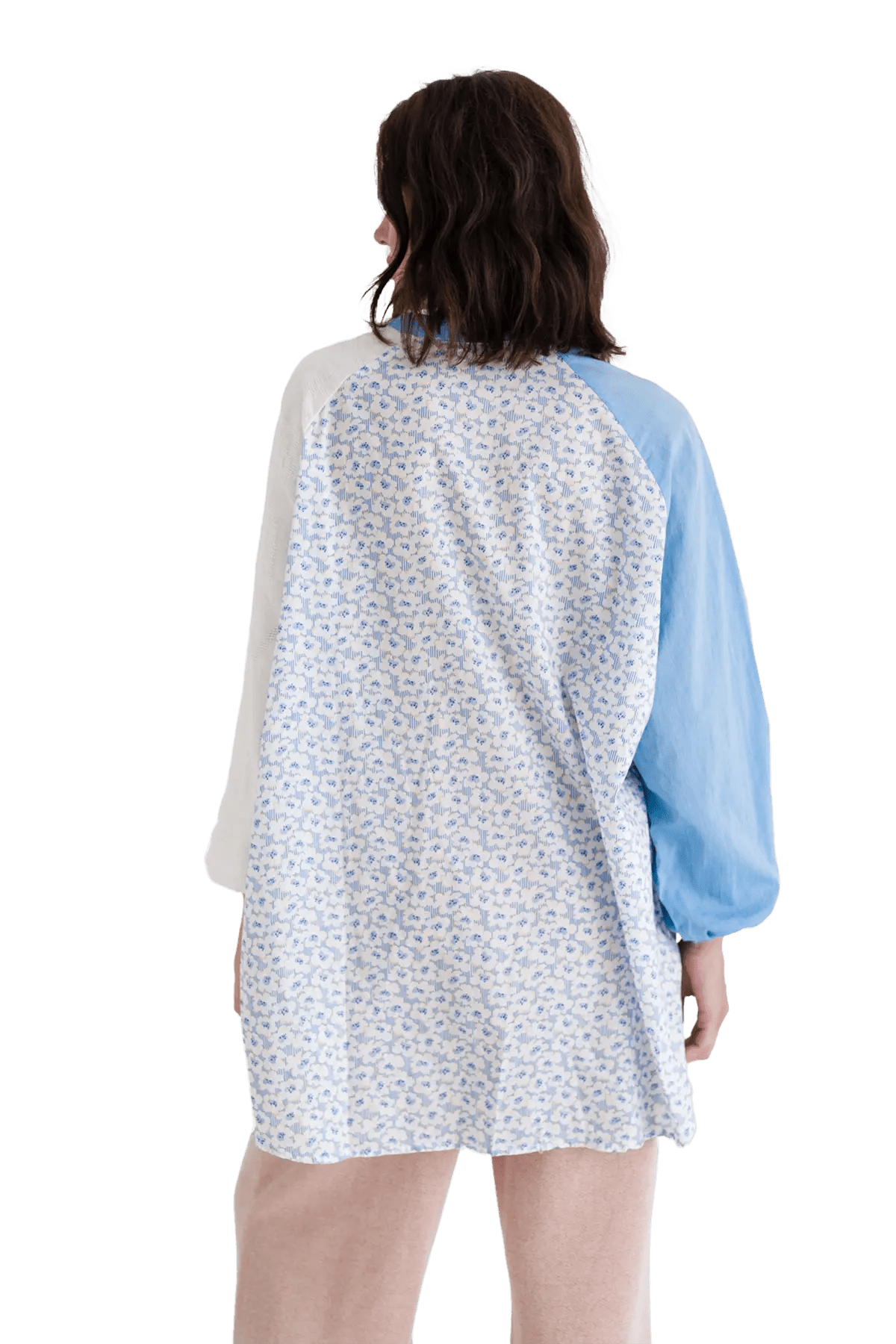 RE - BIRTH PATCHWORK BLUSE PEONIA - Love Joy Victory