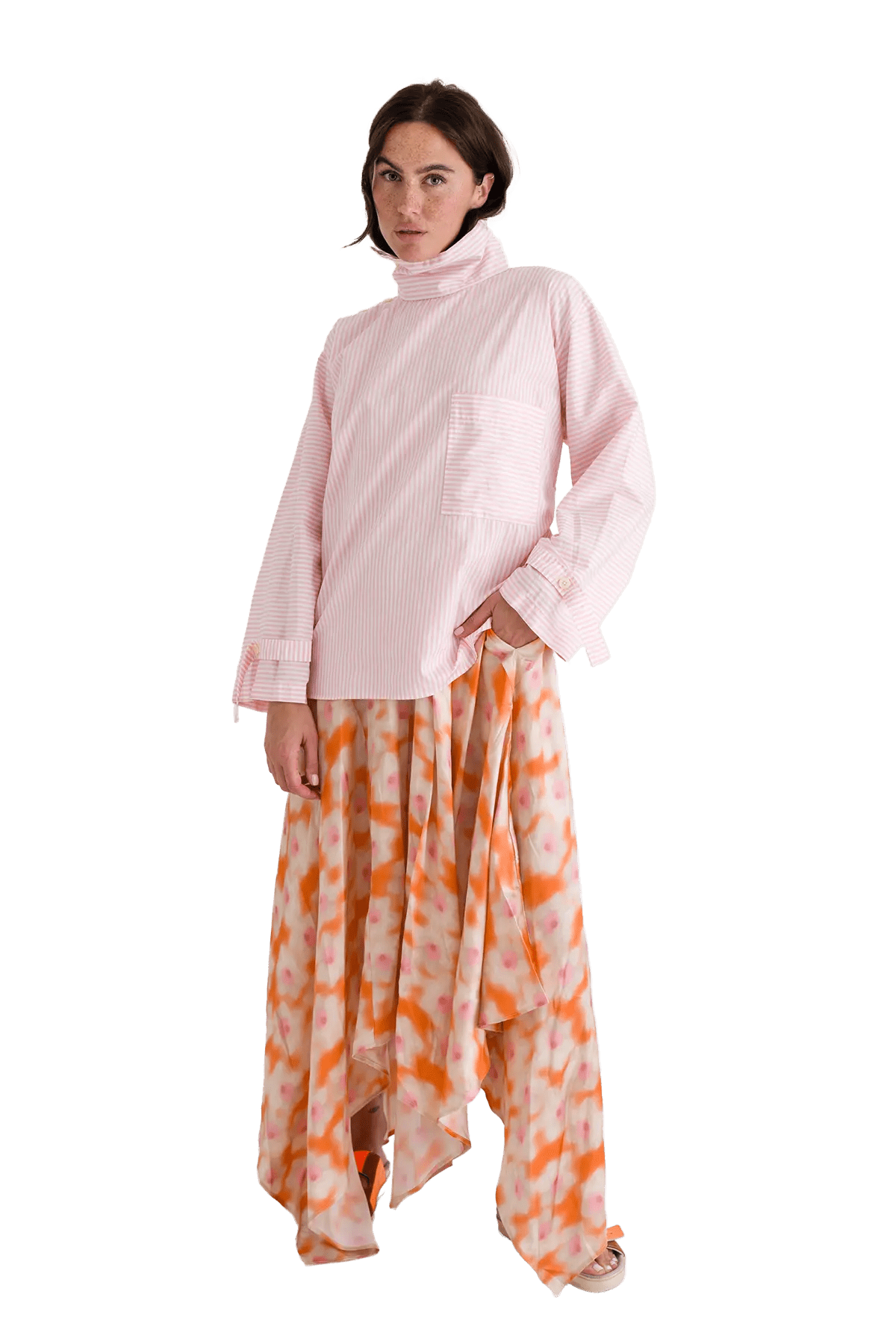 Re - birth Patchwork Bluse Rolina - Love Joy Victory