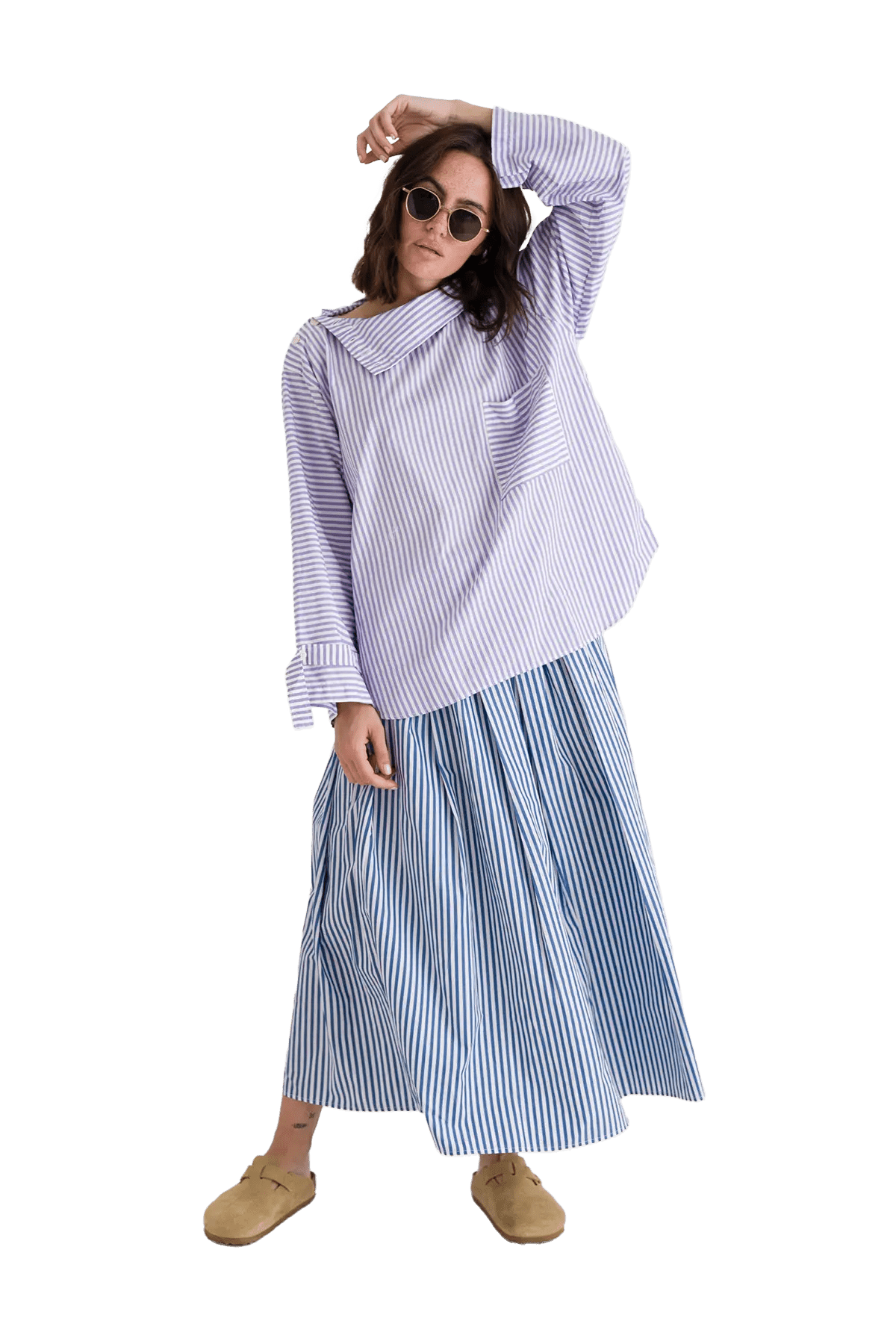 Re - birth Patchwork Bluse Rolina - Love Joy Victory