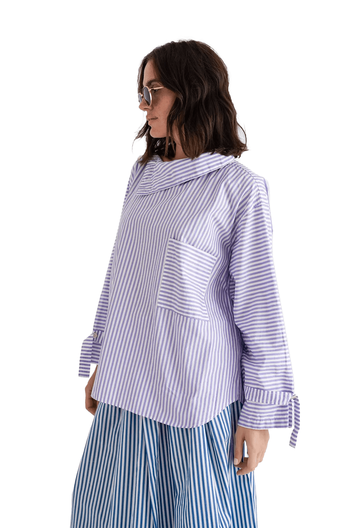 Re - birth Patchwork Bluse Rolina - Love Joy Victory