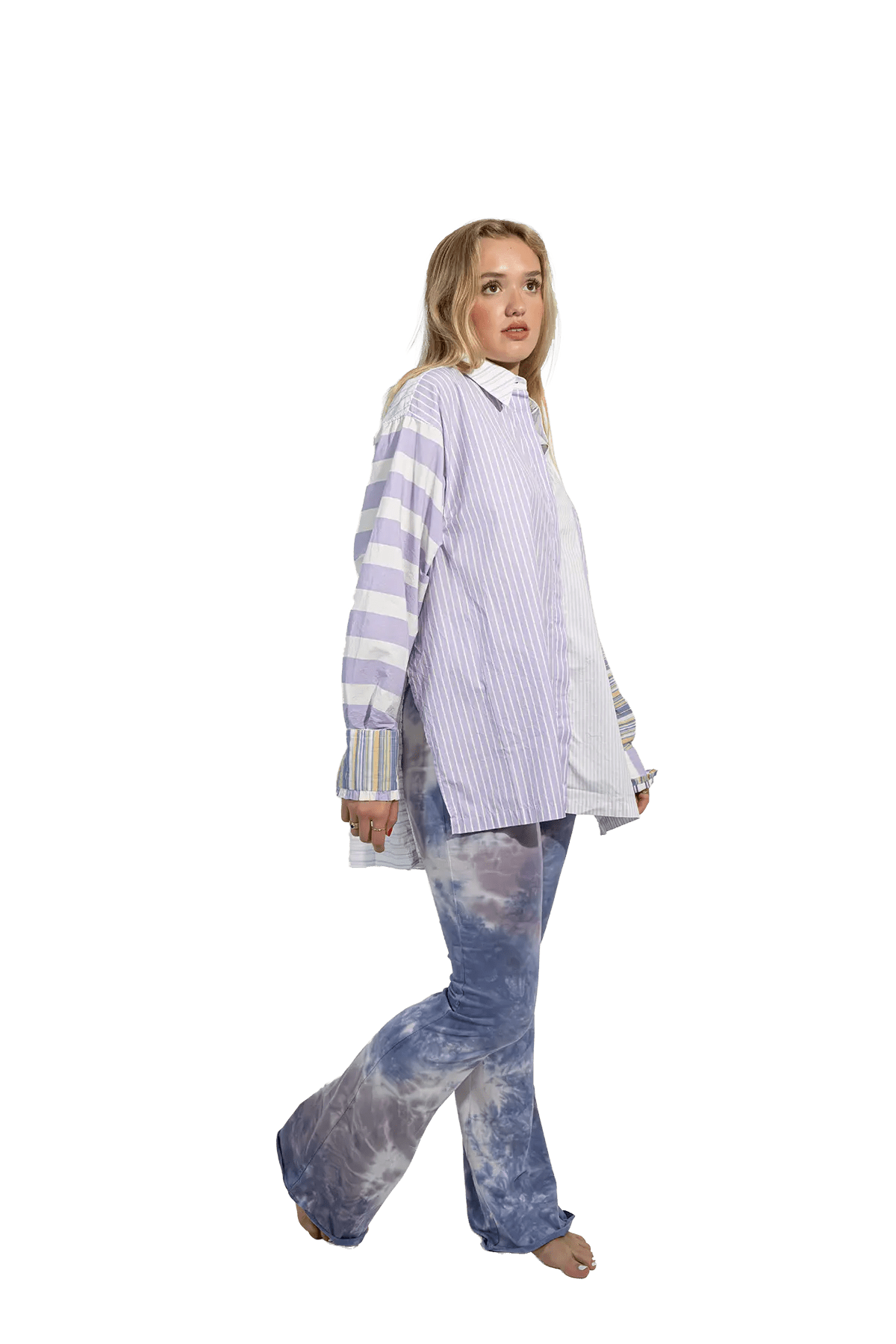 RE - BIRTH PATCHWORK BLUSE Strelitza - Love Joy Victory
