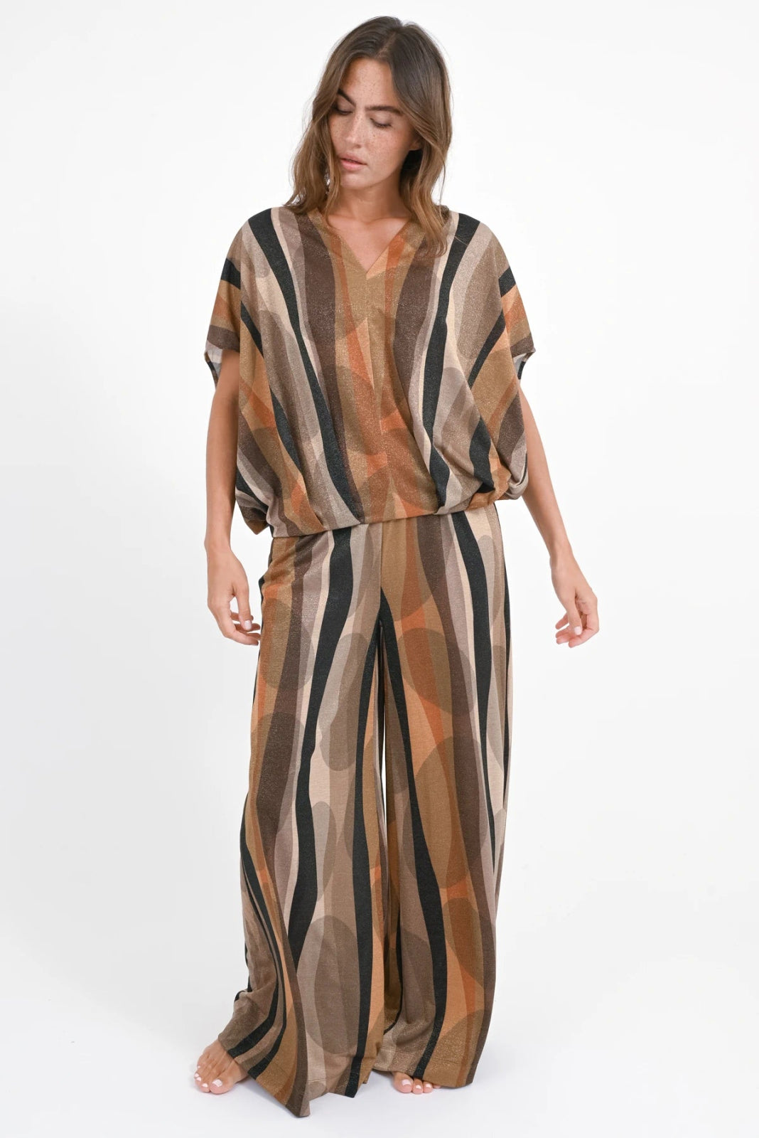 Retro Glitter Bluse Loja - Love Joy Victory