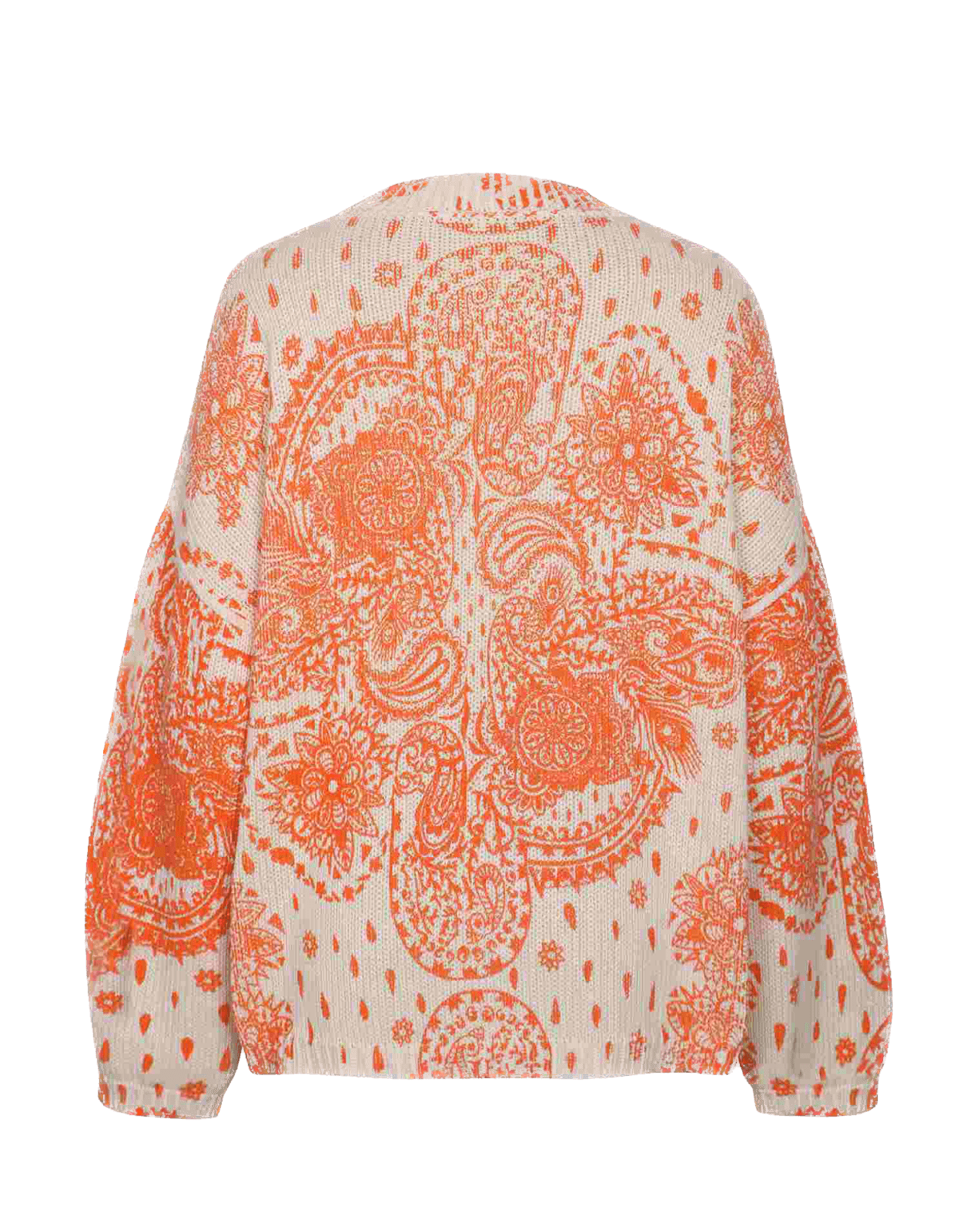 Strickpullover mit Allover - Print - Love Joy Victory