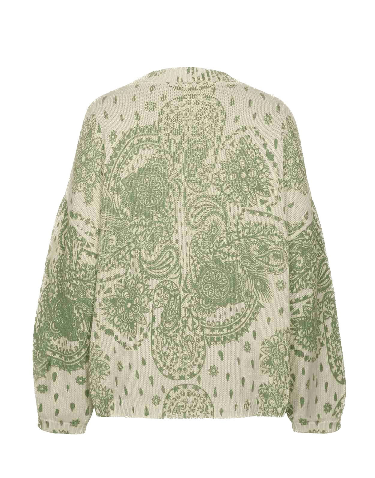 Strickpullover mit Allover - Print - Love Joy Victory