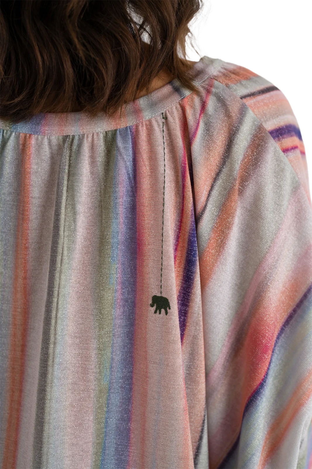 Stripe & Glitter Bluse Anni - Love Joy Victory