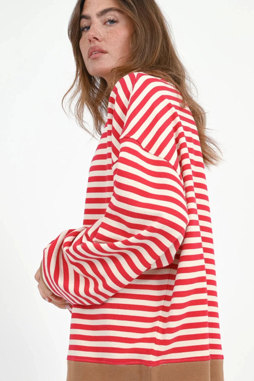 Stripe Sweatshirt Chesapeake - Love Joy Victory