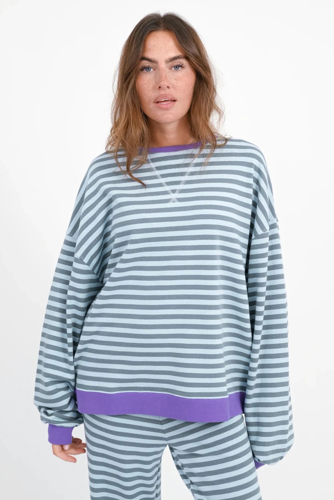 Stripe Sweatshirt Chesapeake - Love Joy Victory