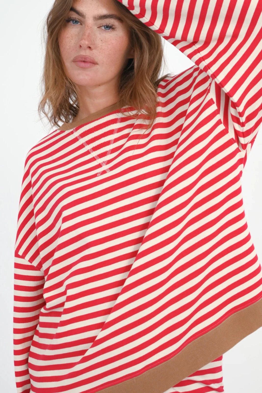 Stripe Sweatshirt Chesapeake - Love Joy Victory