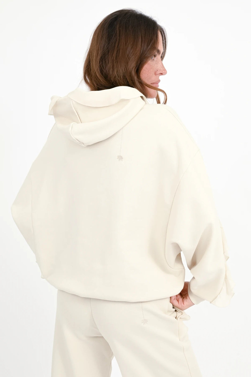 Sweathoodie mit Volant Paty - Love Joy Victory