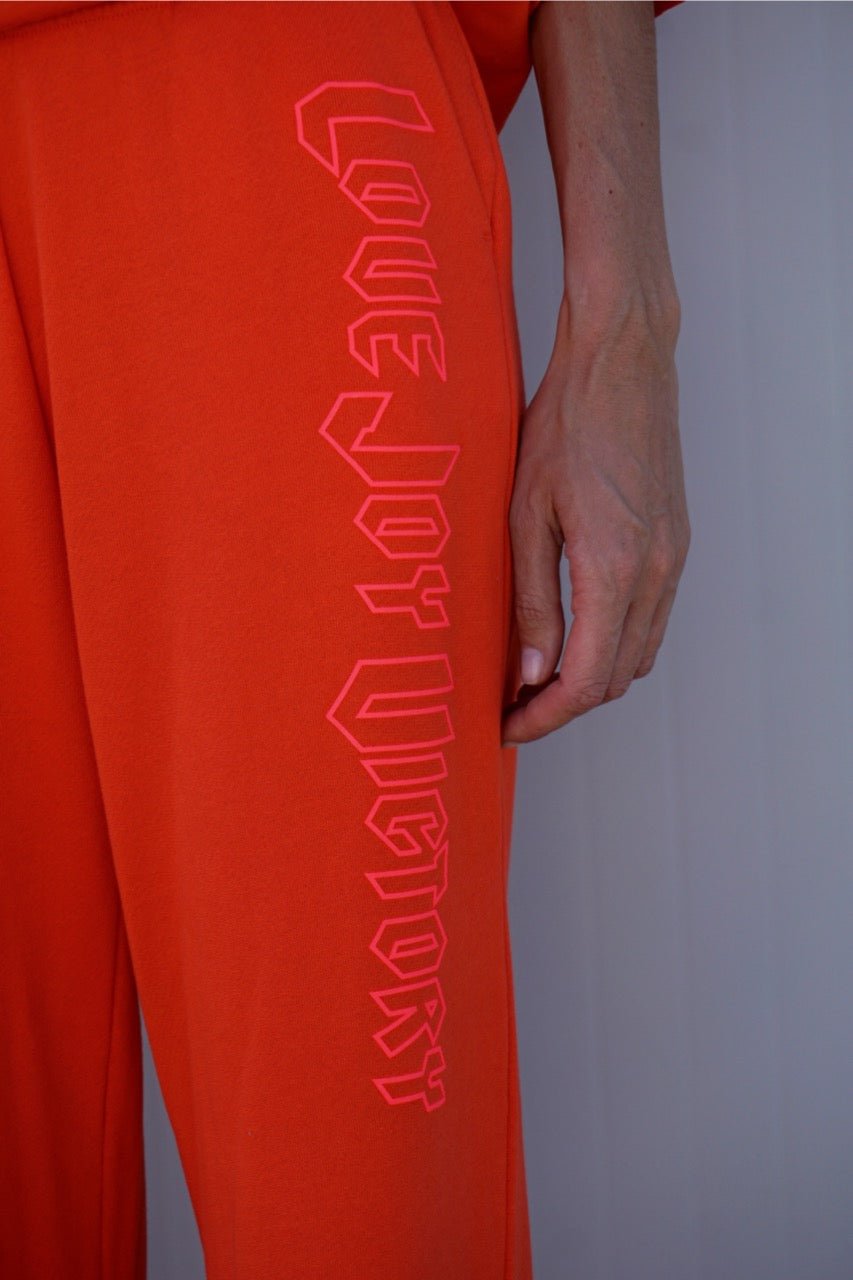Sweathose mit Logo-Print Lely - Love Joy Victory