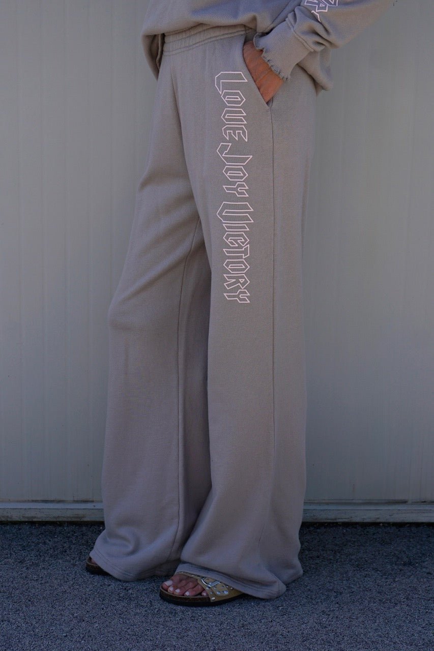 Sweathose mit Logo-Print Lely - Love Joy Victory
