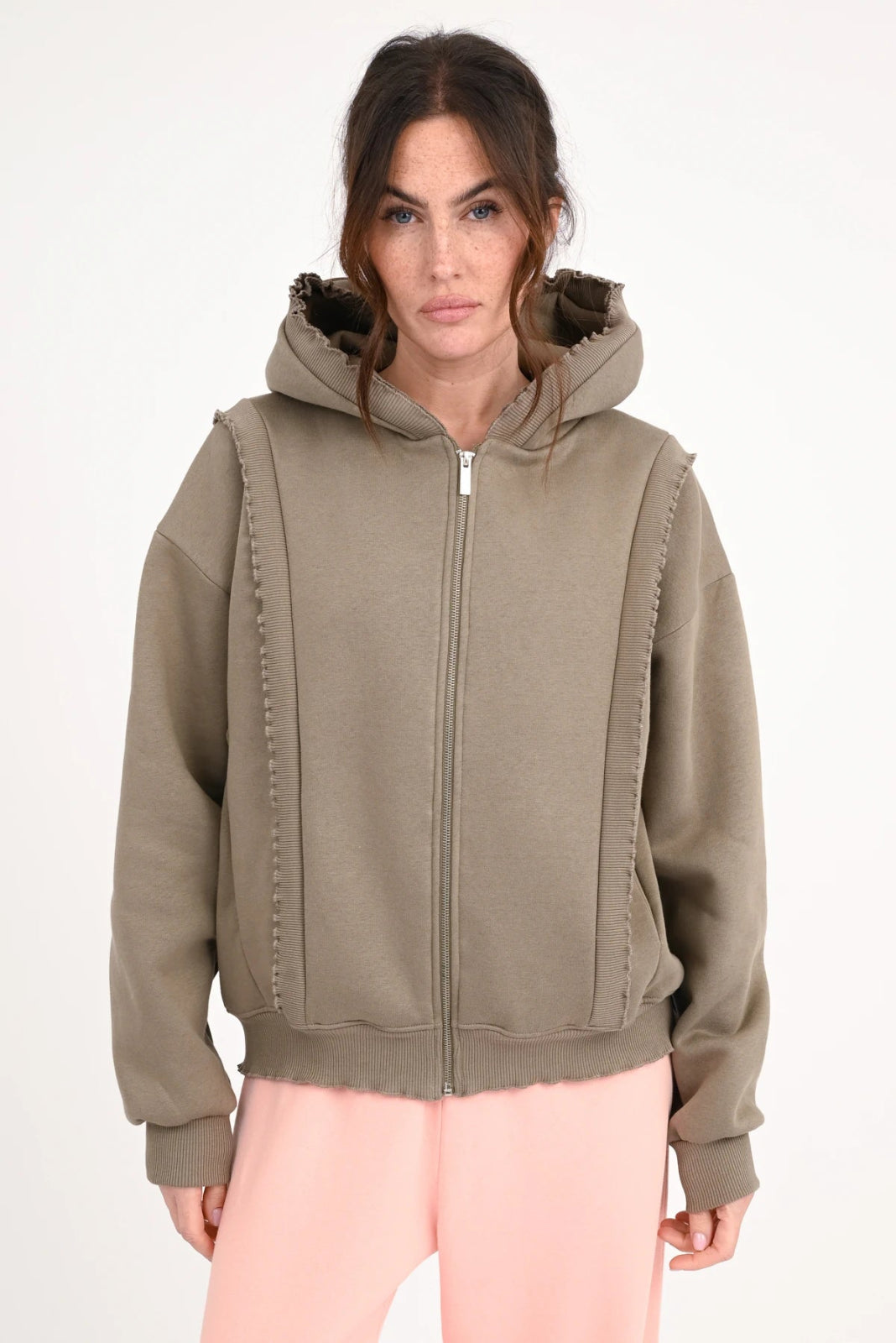 Sweatjacke mit Rüschen Saly - Love Joy Victory