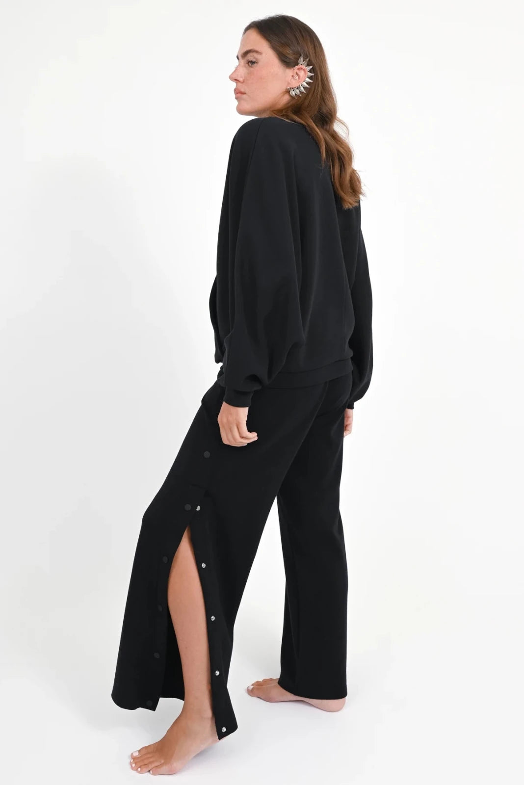 Sweatpants seitlicher Knopfleiste Hylo - Love Joy Victory