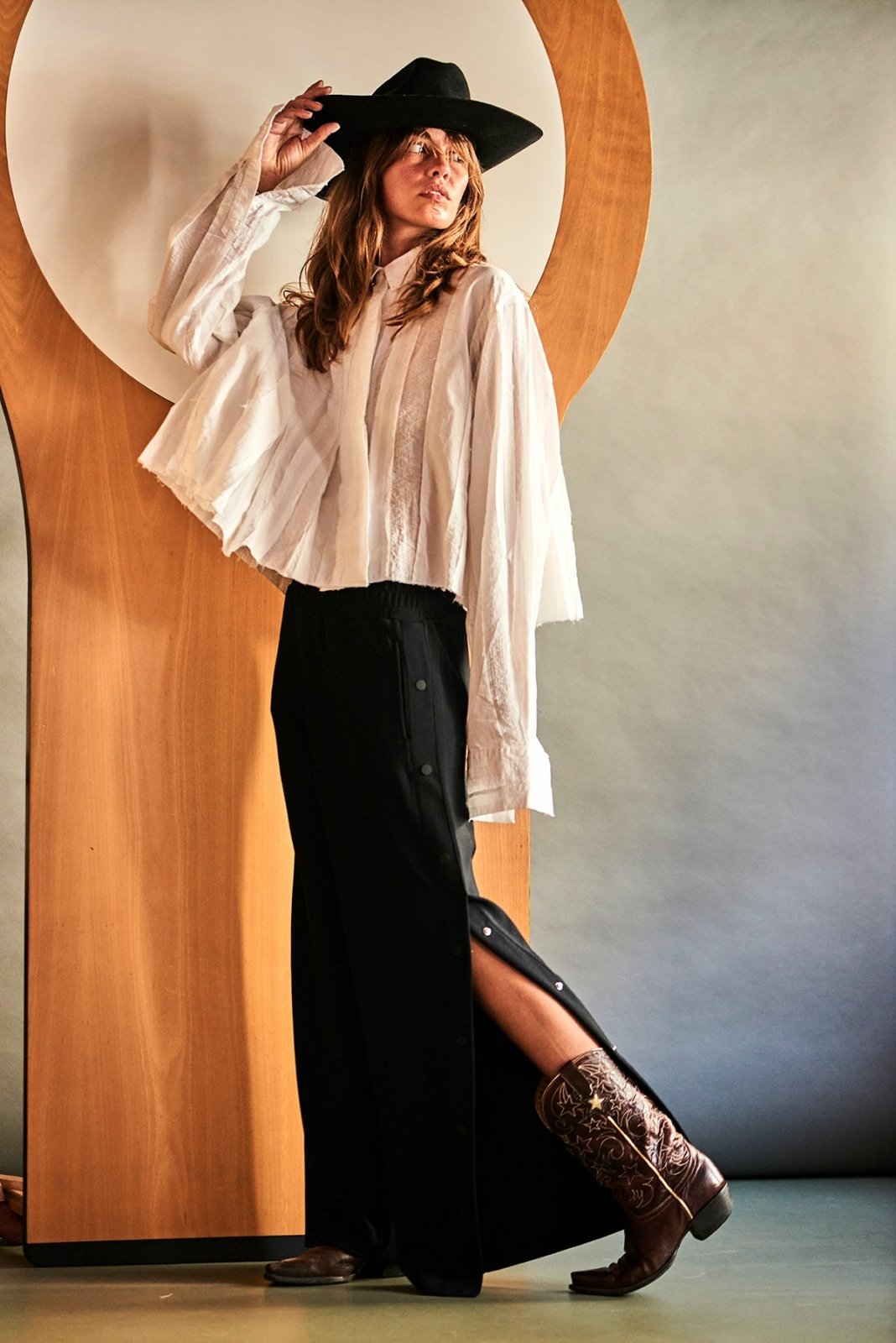 Sweatpants seitlicher Knopfleiste Hylo - Love Joy Victory