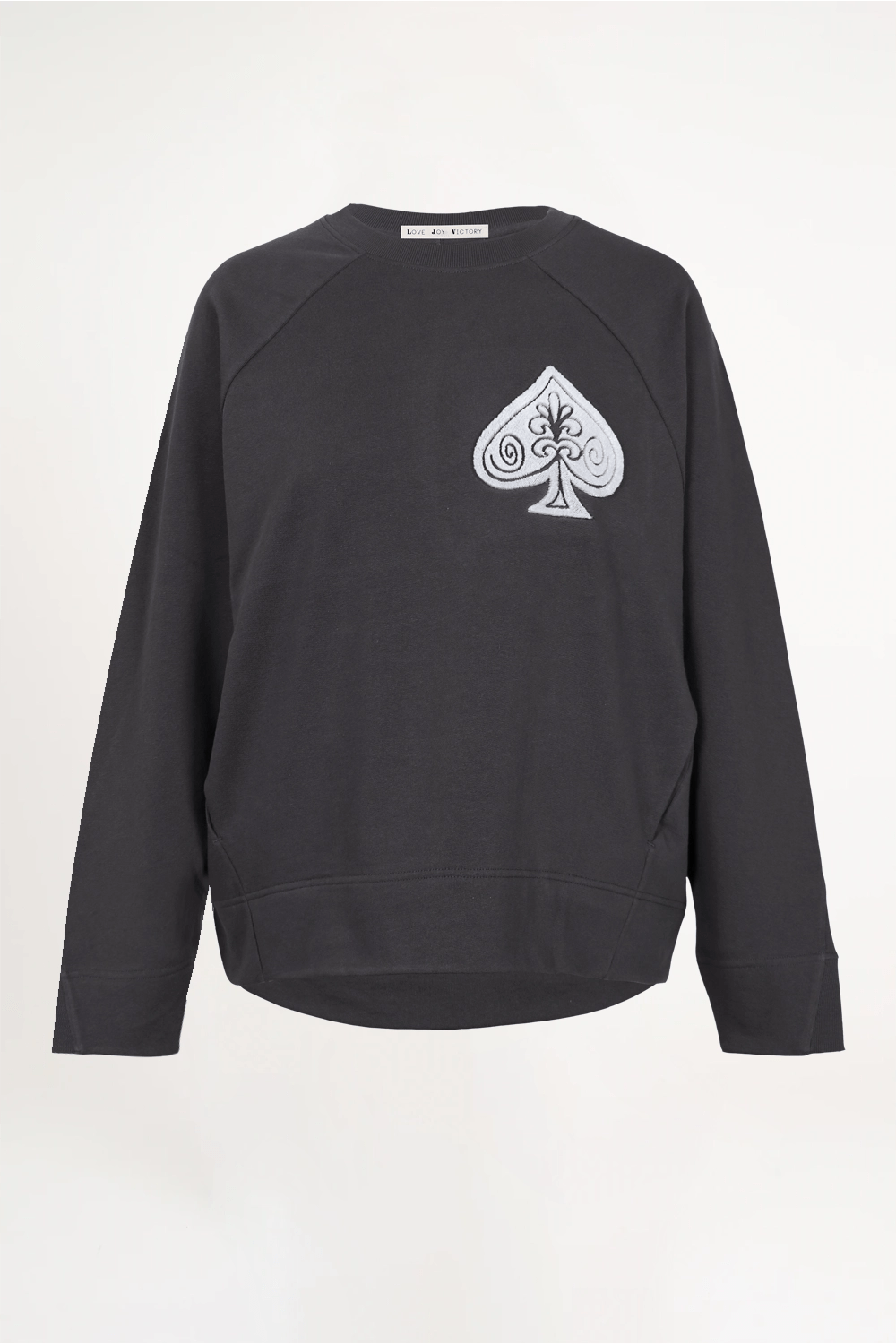 Sweatshirt Flockprint Felis - Love Joy Victory