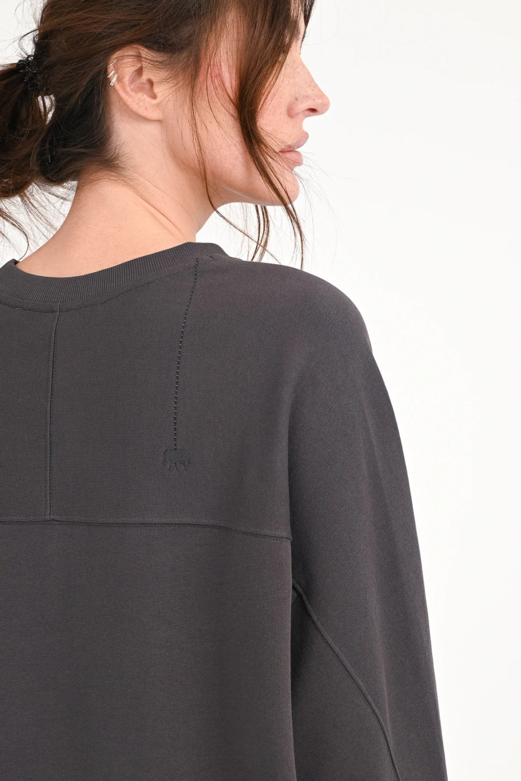 Sweatshirt Flockprint Felis - Love Joy Victory
