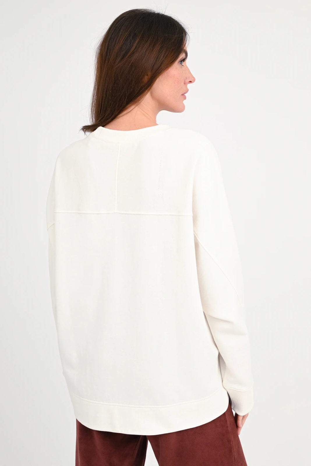 Sweatshirt Flockprint Felis - Love Joy Victory