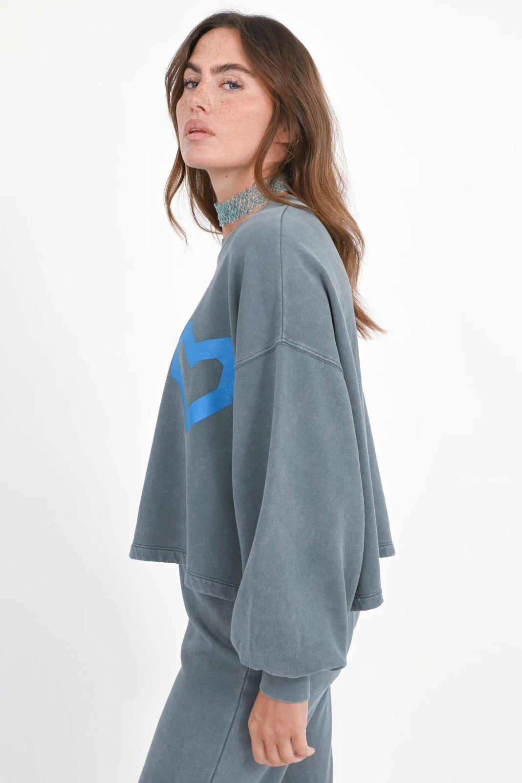 Sweatshirt Herz - Print Sunbeam - Love Joy Victory