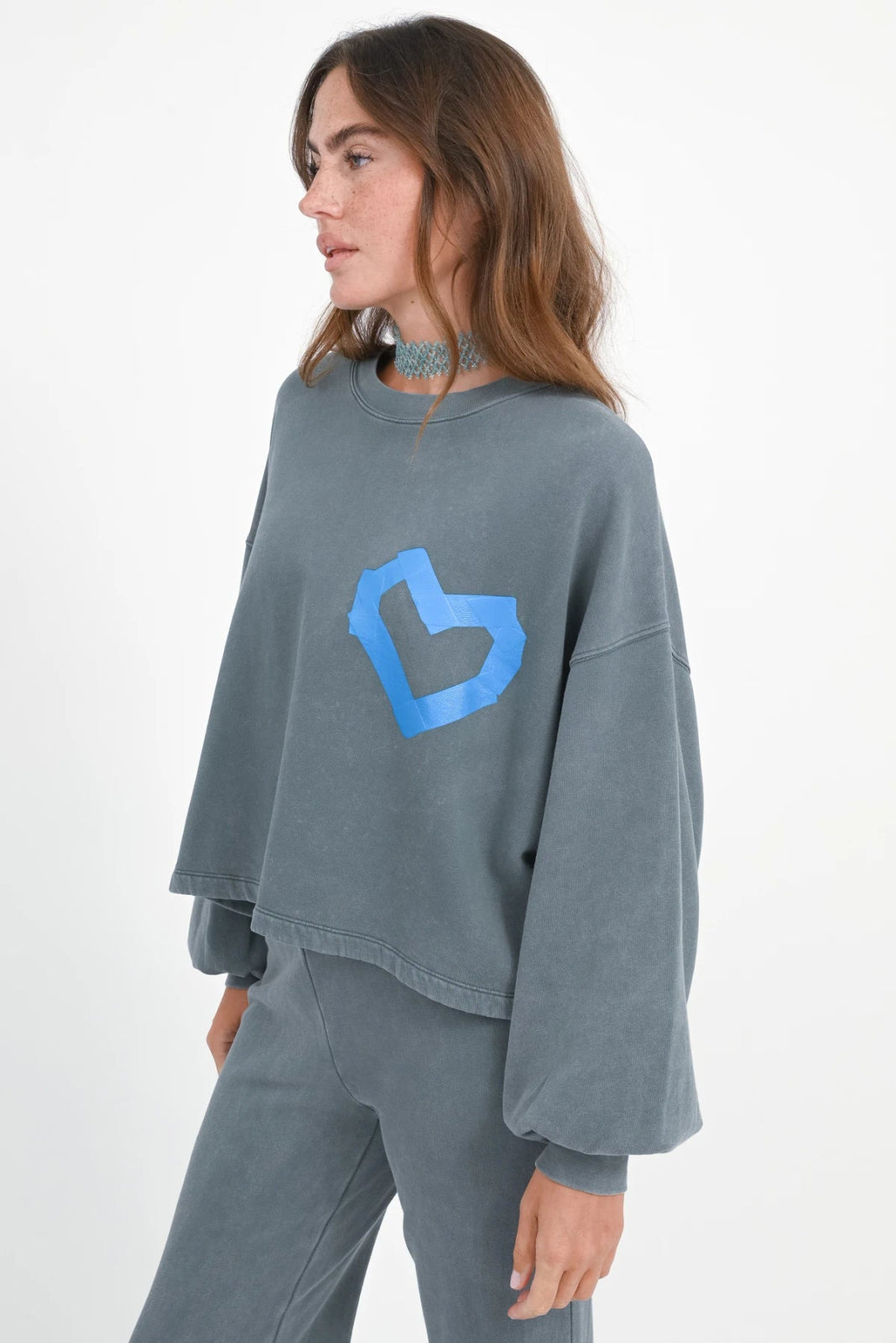 Sweatshirt Herz - Print Sunbeam - Love Joy Victory