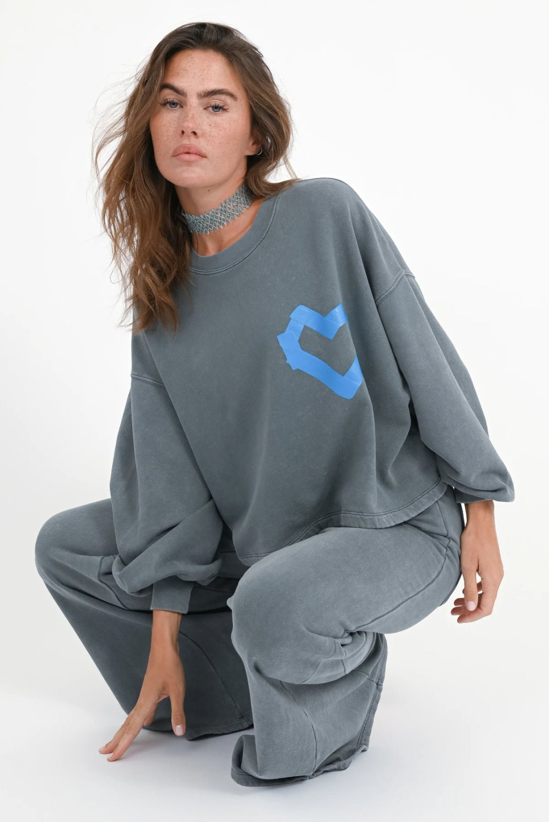 Sweatshirt Herz - Print Sunbeam - Love Joy Victory