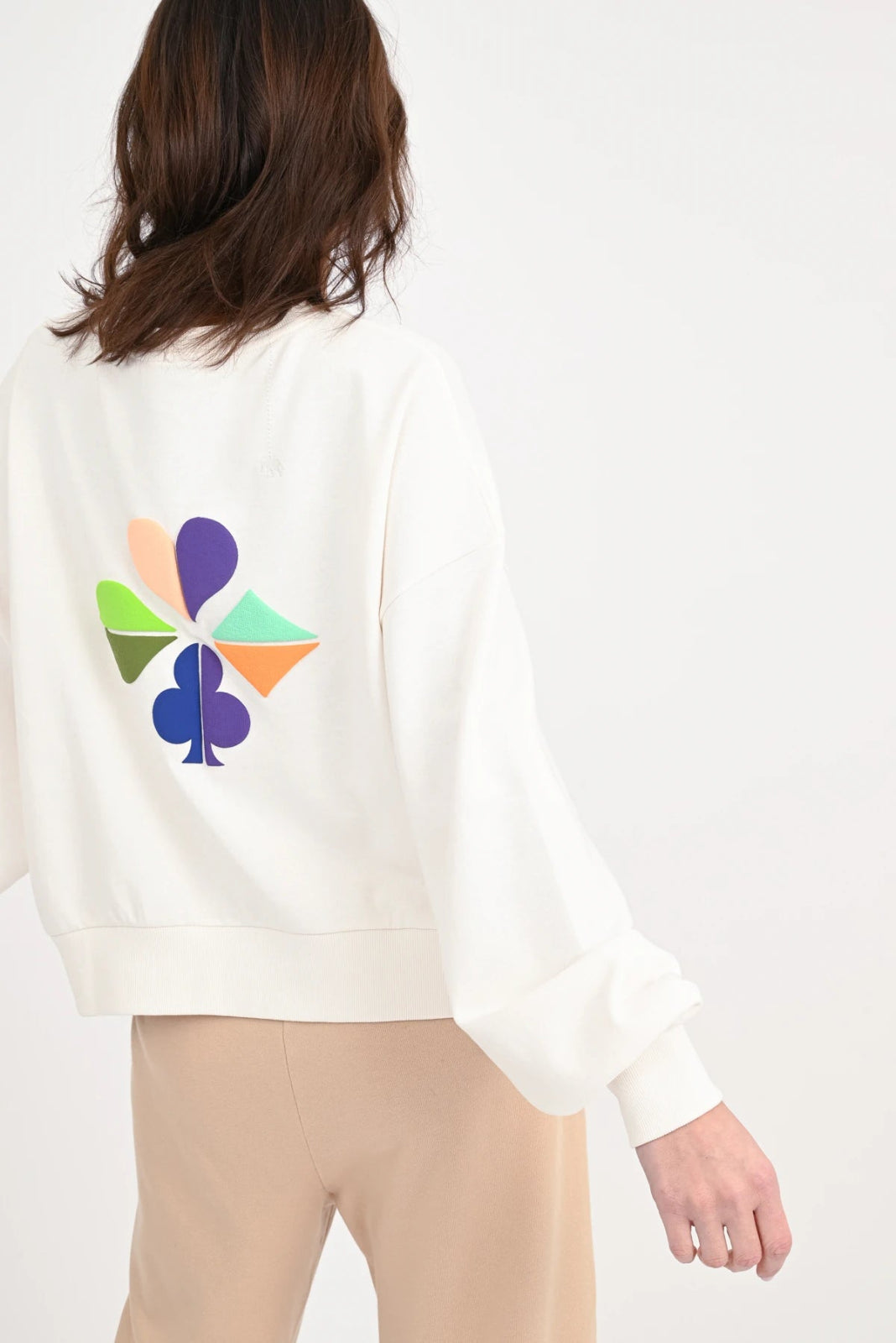 Sweatshirt Lorida mit Print - Love Joy Victory