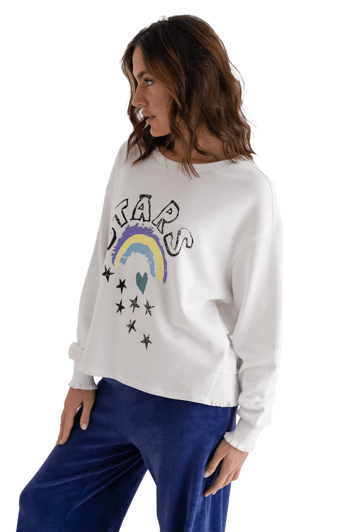 SWEATSHIRT mit Print ROSE - Love Joy Victory
