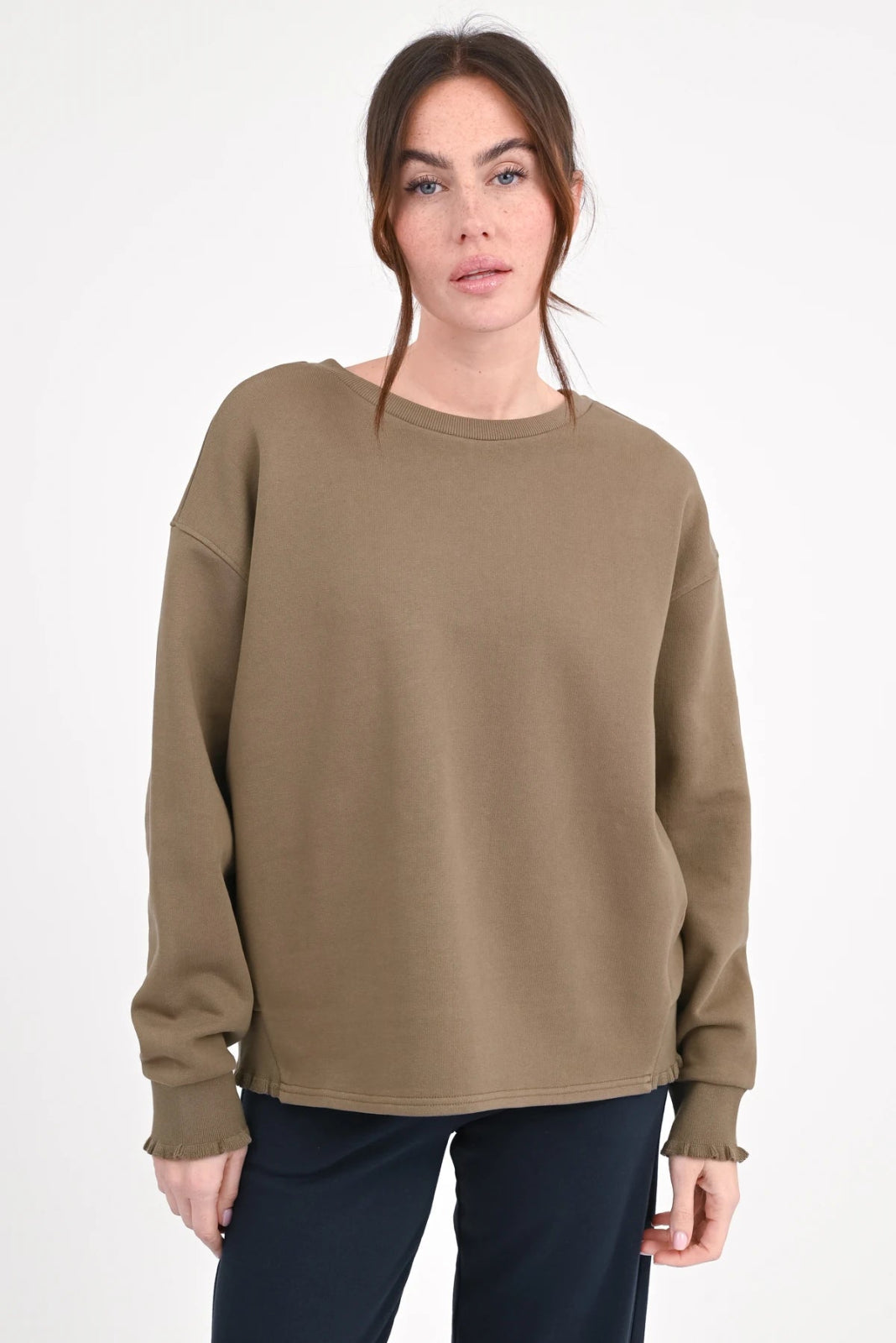 Sweatshirt mit Rückenprint Rose - Love Joy Victory