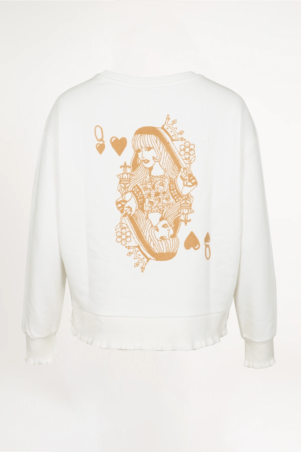 Sweatshirt mit Rückenprint Rose - Love Joy Victory