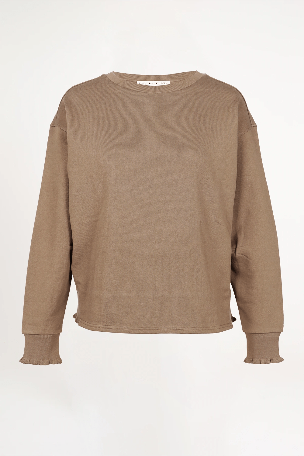 Sweatshirt mit Rückenprint Rose - Love Joy Victory
