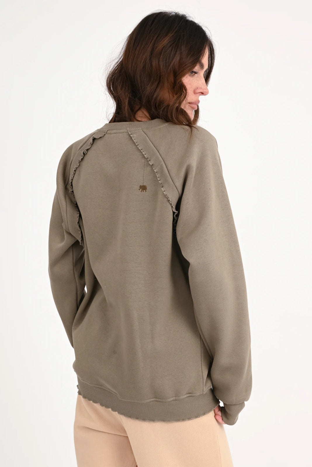 Sweatshirt mit Rüschen Bodony - Love Joy Victory