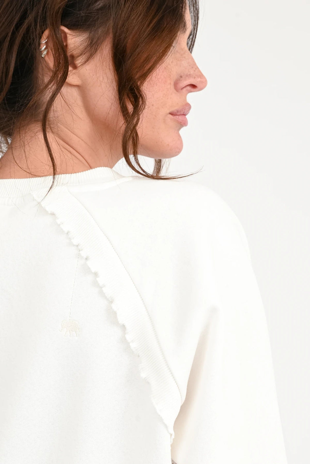 Sweatshirt mit Rüschen Bodony - Love Joy Victory