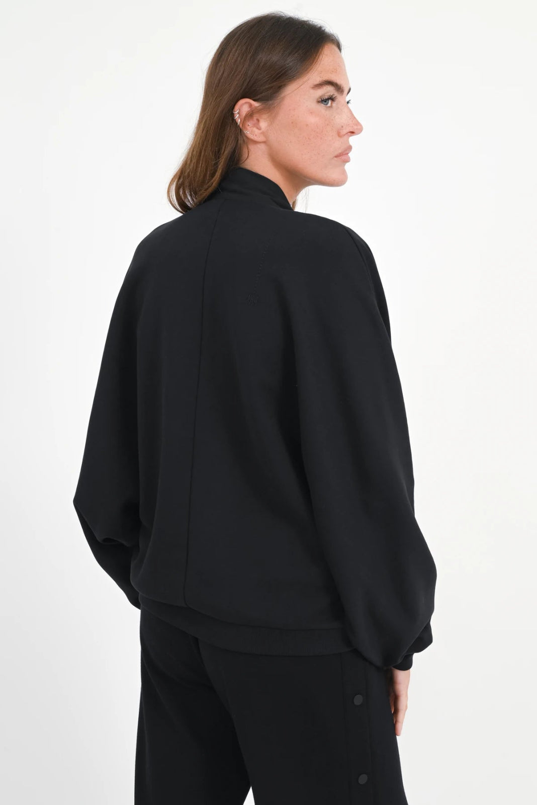 Sweatshirt mit Wickeloptik Ibi - Love Joy Victory