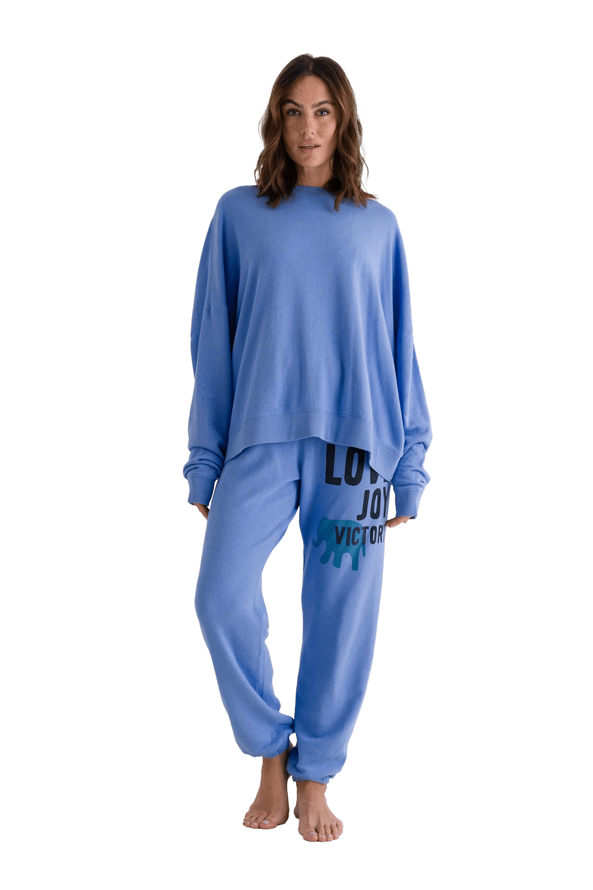 Sweatshirt Moa mit Druck - Love Joy Victory